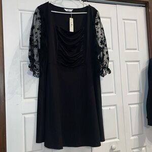 Agnes Orinda Black Dress-3X